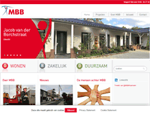 Tablet Screenshot of mbb.nl